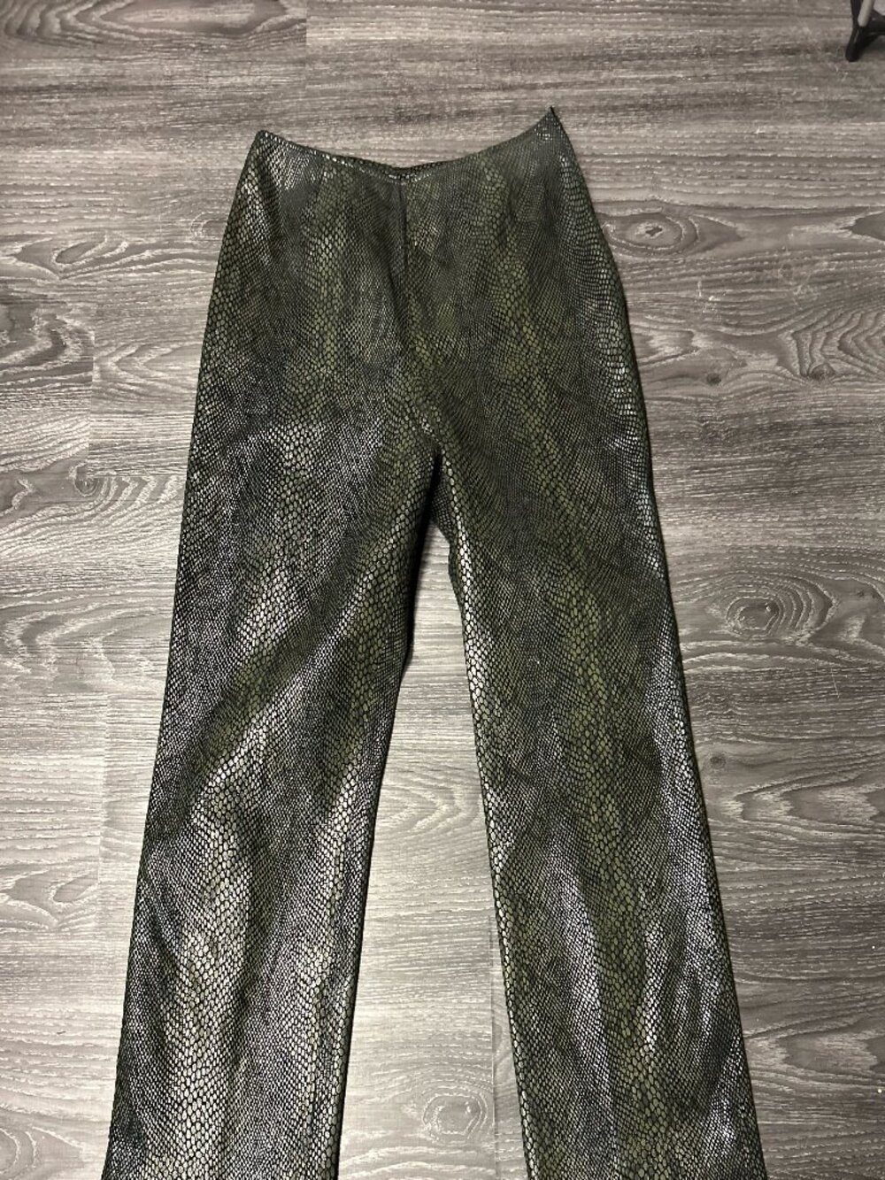 Snake Print High Waisted Pants